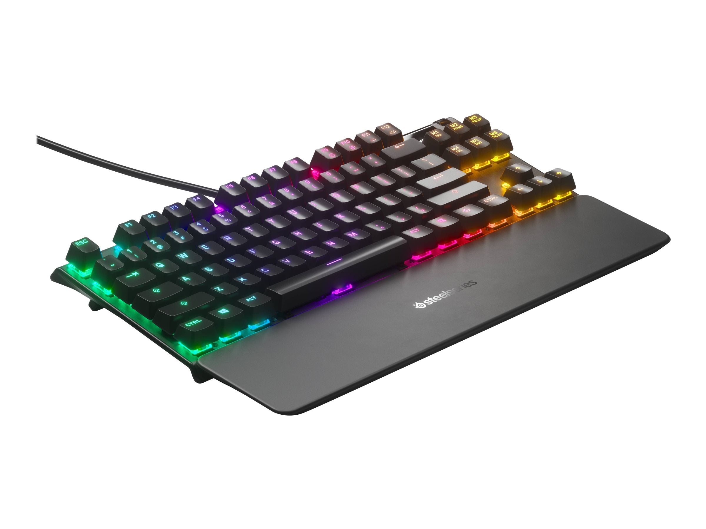 SteelSeries Apex Pro TKL-Tastatur, mechanisches RGB-Kabel 