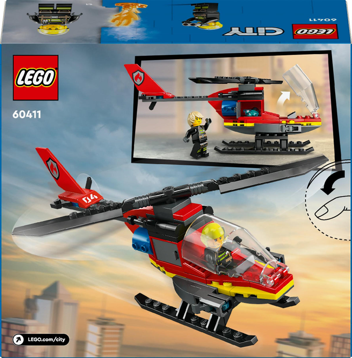 LEGO 60411 City Fire Helicopter LEGO