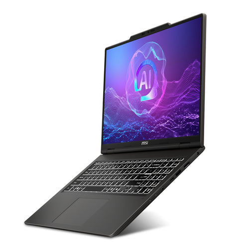 MSI Venture A16 AI+ A3HMG-036 – skråt forfra