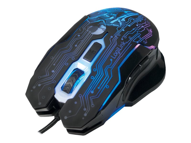 Optisches Kabel für LogiLink Gaming-Maus, Schwarz 