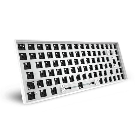 Sharkoon SKILLER SGK50 S3 Barebone White 75% Hot-Swap RGB 1000Hz USB-C Mechanical Gaming Keyboard Sharkoon