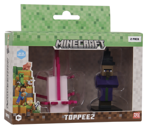 Minecraft - 3D Figure 2 pack - Axolotl & Witch
