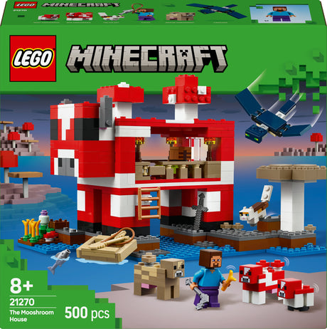 LEGO 21270 Minecraft The Mushroom Cow House LEGO