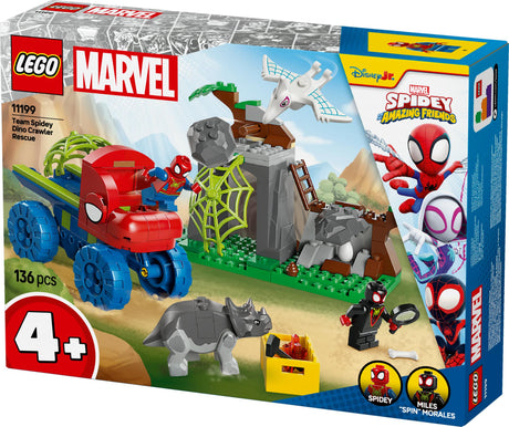 LEGO 11199 Marvel Spidey and his Super Friends Spidey's team on a rescue mission in the dino truck LEGO