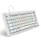 Sharkoon SKILLER SGK25 (white, DE layout, Huano Red) Sharkoon