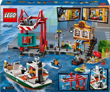 LEGO 60422 City Harbor with Cargo Ship LEGO