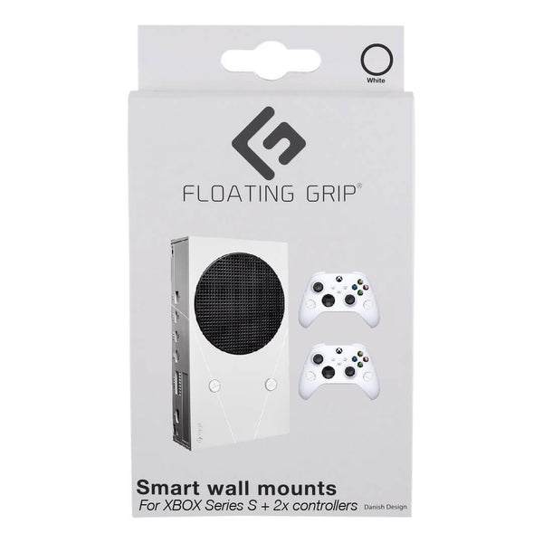 Floating Grip vægbeslag-bundle til Xbox Series S – hvid