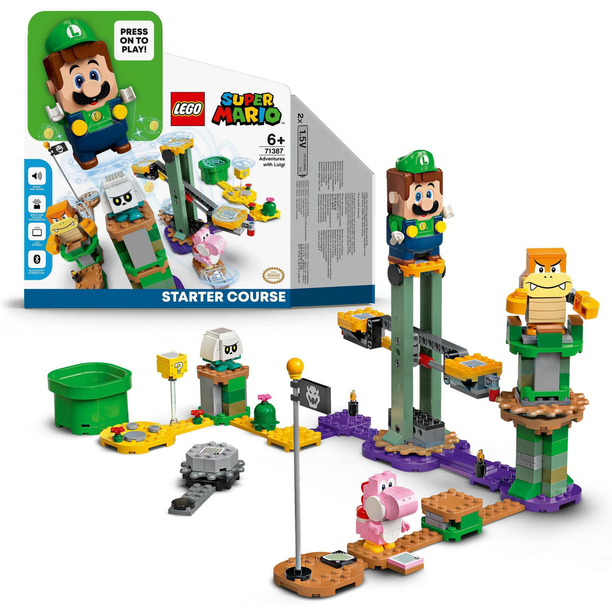 LEGO Super Mario - Adventure with Luigi runway (71387) LEGO