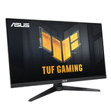ASUS TUF Gaming VG328QA1A set skråt fra venstre