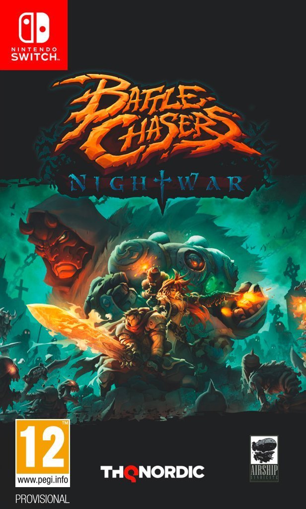 Battle Chasers: Nightwar – Nintendo Switch – spilomslag