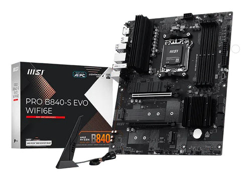 MSI PRO B840-S EVO WIFI6E – AM5 bundkort
