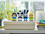 LEGO BrickHeadz 40622 – de fire figurer udstillet på en æske