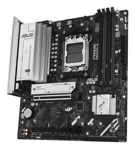 ASUS PRIME B850M-A-CSM – bundkort i lodret visning