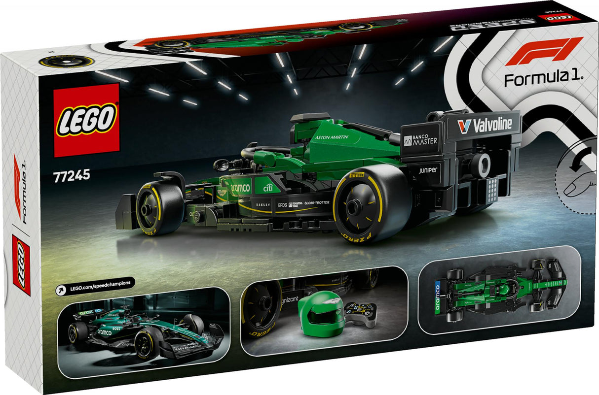 LEGO 77245 Speed Champions Aston Martin Aramco F1 AMR24 Racing Car LEGO