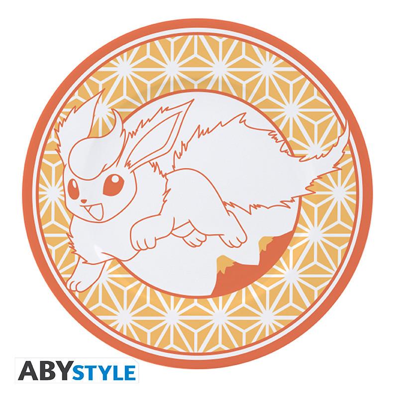 POKEMON - Set of 4 Plates - Japanese Style Abysse