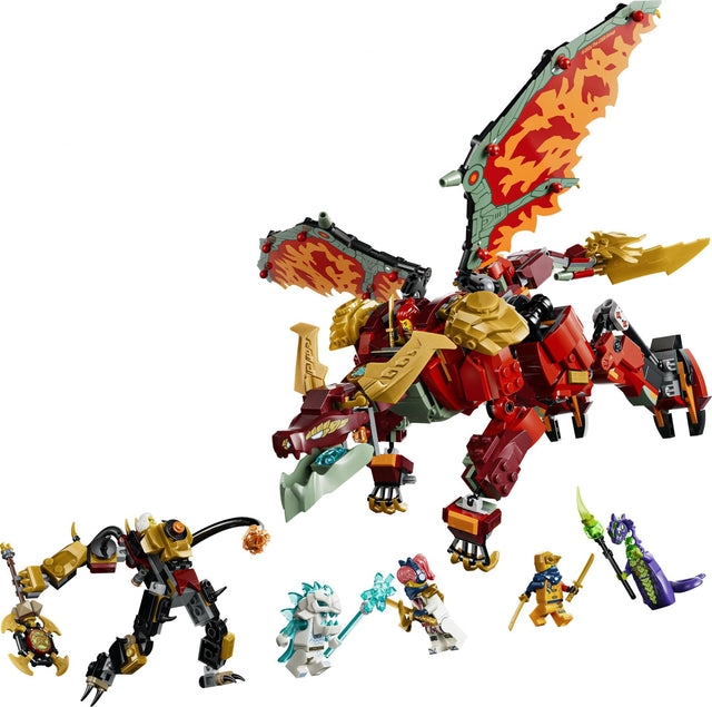 LEGO - Ninjago - Wyldfyre's Transforming Dragon Mech (71868) LEGO