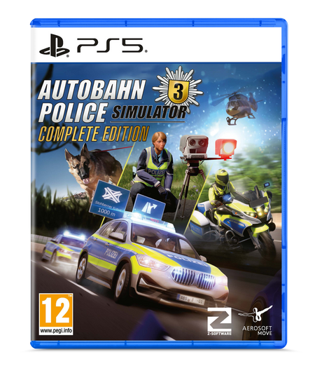 Autobahn Police Simulator 3 – Complete Edition – PlayStation 5 – spilomslag