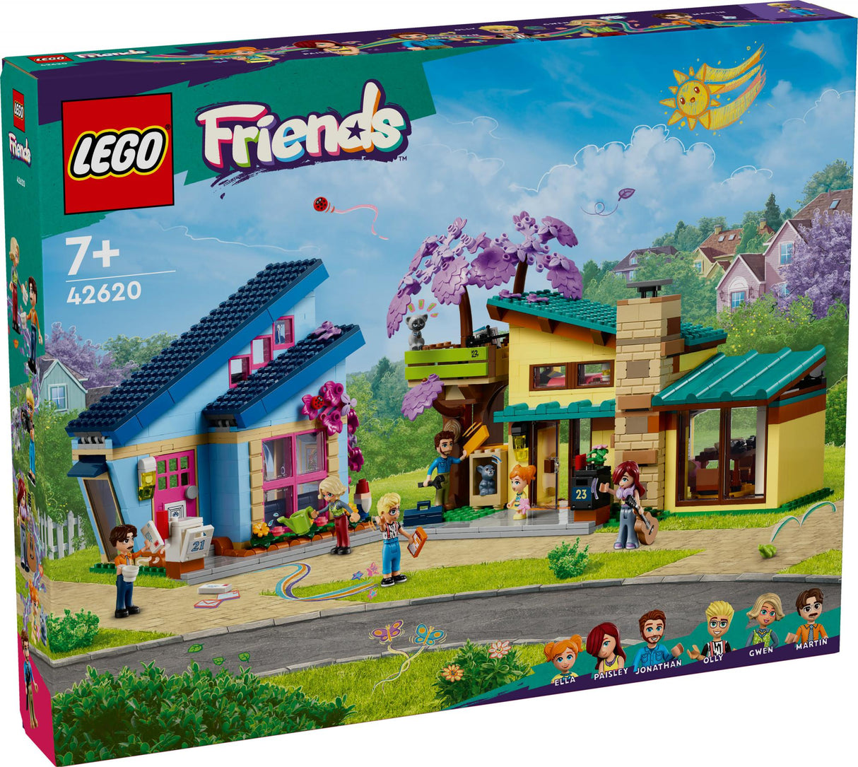 LEGO 42620 Friends Olly and Paisley's Family House, construction toy LEGO