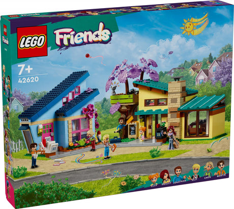 LEGO 42620 Friends Olly and Paisley's Family House, construction toy LEGO