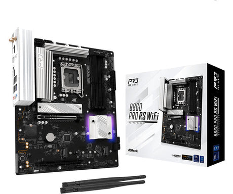 ASRock B860 Pro RS WiFi bundkort - produktbillede 1