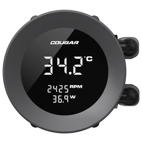 COUGAR Poseidon Vistek 240, ARGB, sort AIO-vandkøler – produktdetalje