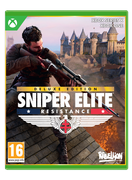 Sniper Elite Resistance (Deluxe Edition) – Xbox One / Xbox Series X – spilomslag