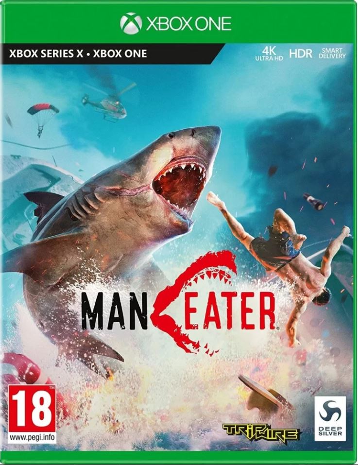 Maneater – Xbox One / Xbox Series X – spilomslag