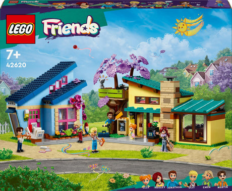 LEGO 42620 Friends Olly and Paisley's Family House, construction toy LEGO