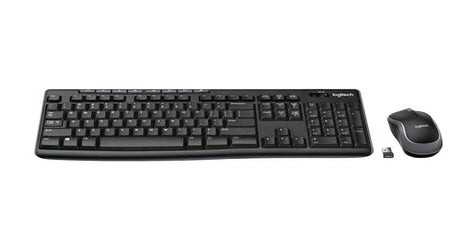 Logitech - MK270 Wireless Keyboard and Mouse Combo Set - Nordic Layout Logitech