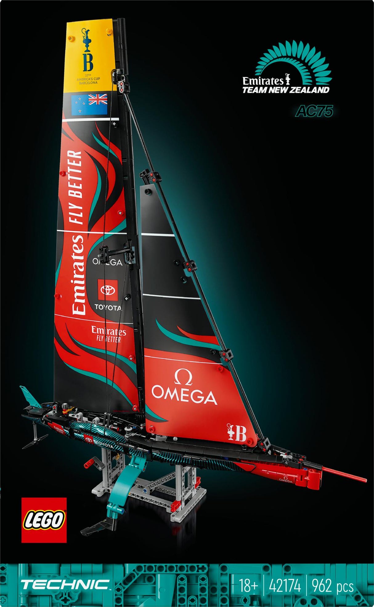 LEGO 42174 Technic Emirates Team New Zealand AC75 Racing Yacht LEGO