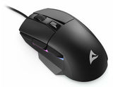 Sharkoon SKILLER SGM35 Black 6400 DPI ATG4090 RGB 1000Hz 80g PBT 6-Button Gaming Mouse Sharkoon