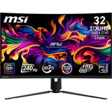 MSI MPG 321CURXDE QD-OLED – buet skærm