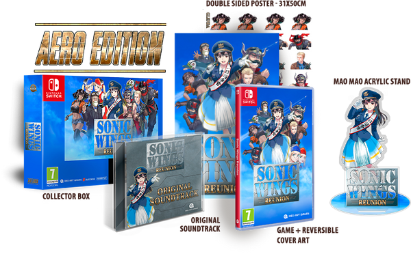 Sonic Wings Reunion – Collector's Edition – Nintendo Switch