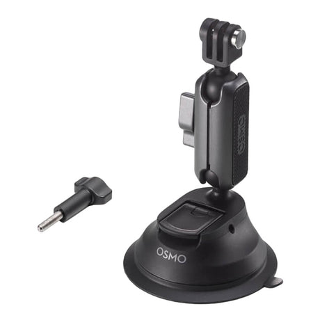 DJI Osmo Action sugekopbeslag – Dobbelt kugleled – Sugekopbeslag med dobbelt kugleled og låseskrue