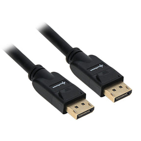 Sort Sharkoon DisplayPort kabel med to DisplayPort stik