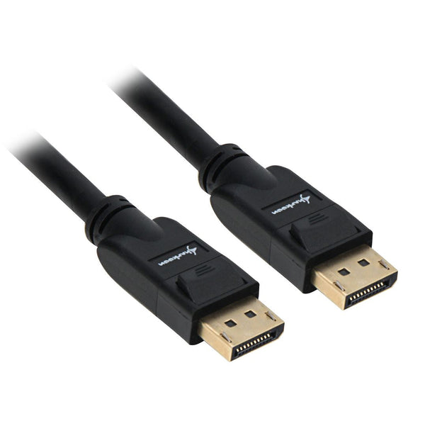 Sharkoon DisplayPort 1.3-kabel – sort, 5 m