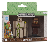 Minecraft - 3D Figure 2 pack - Golem & Villager
