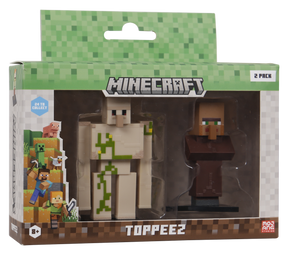 Minecraft - 3D Figure 2 pack - Golem & Villager