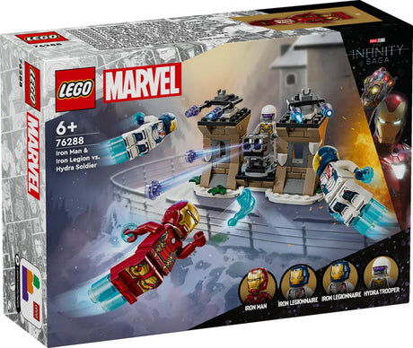LEGO - Super Heroes - Iron Man & Iron Legion vs. Hydra Soldier (76288) LEGO