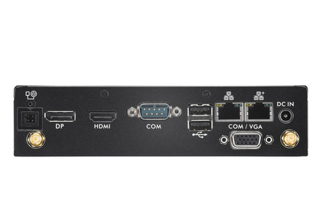 Shuttle XPC Slim DS50U3 – porte på bagsiden