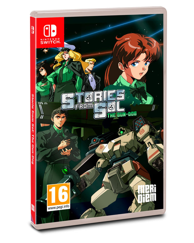 Stories from Sol: The Gun-Dog – omslag til Nintendo Switch
