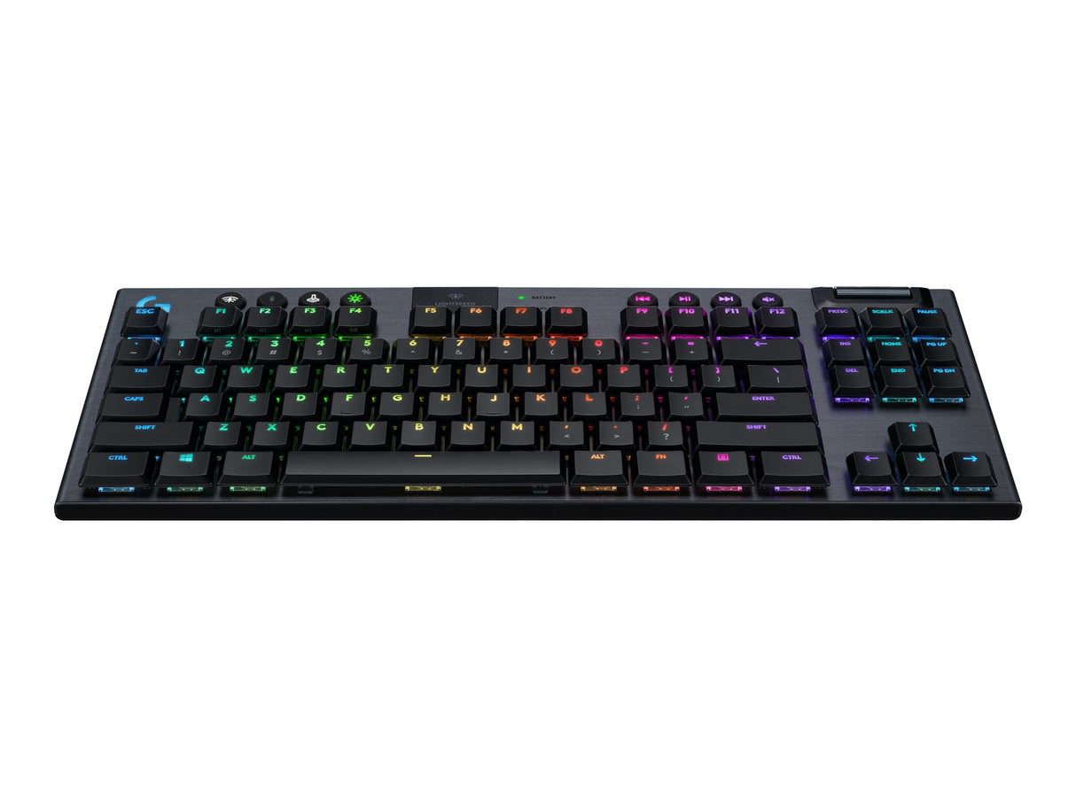 Logitech G915 TKL Tenkeyless LIGHTSPEED Wireless RGB Mechanische Gaming-Tastatur Mechanisch LIGHTSYNC Wireless Nordic