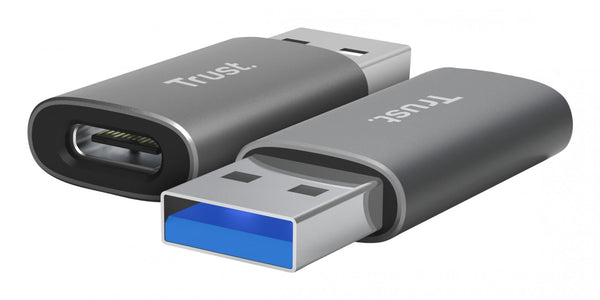 Trust Calyx USB-A til USB-C adapter – 2-pak