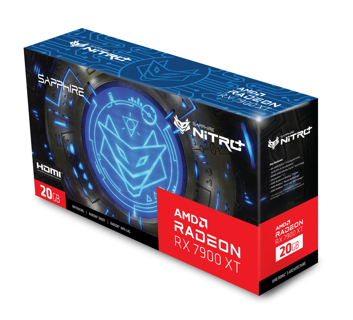 Sapphire NITRO+ Radeon RX 7900 XT Vapor-X 20GB Sapphire Technology