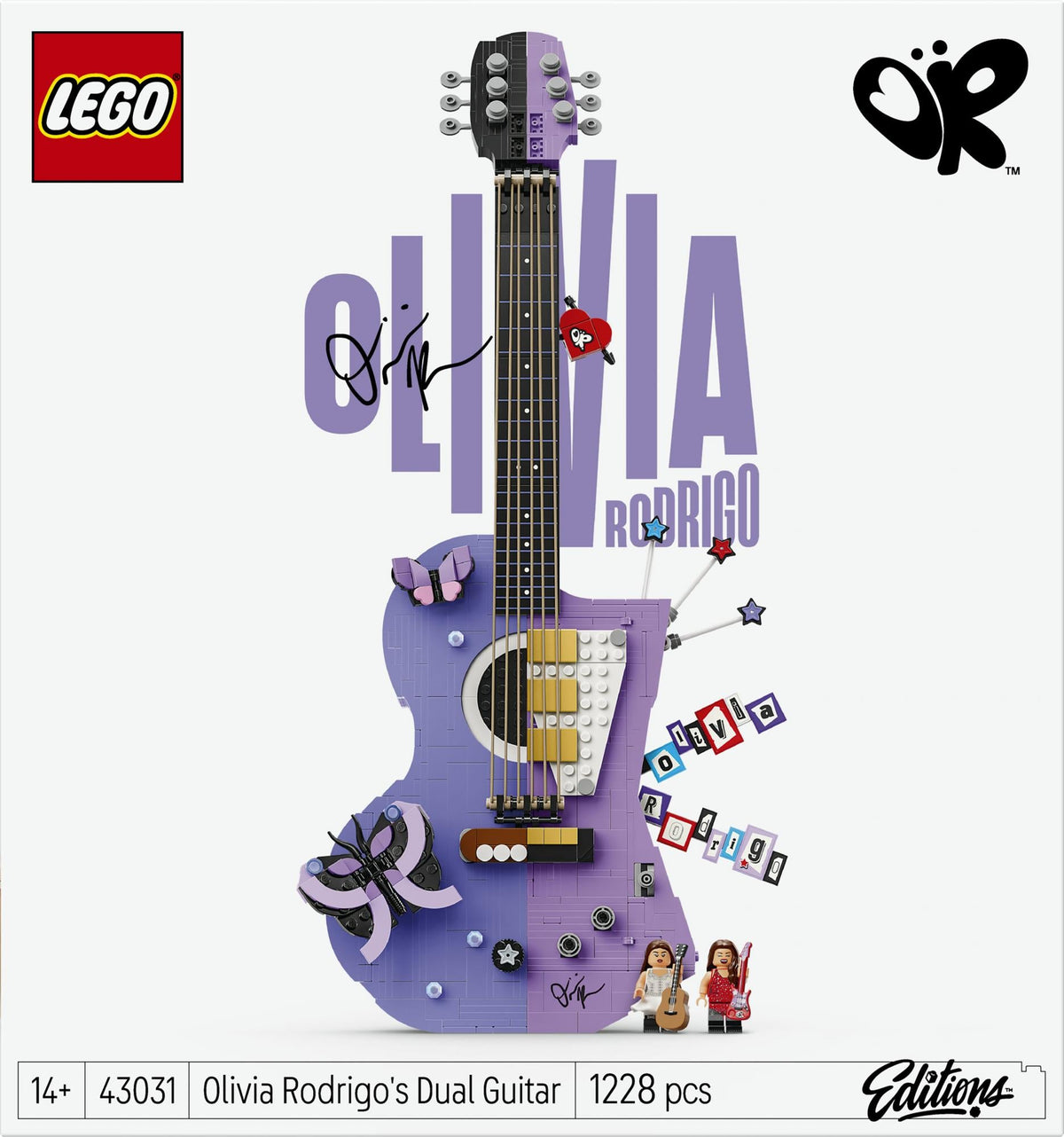 LEGO - Editions Music - Olivia Rodrigo's Dual Guitar (43031) LEGO