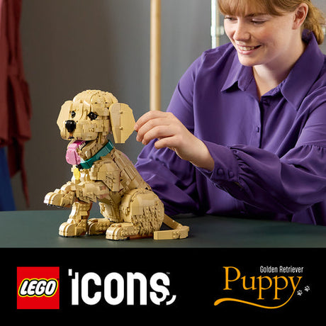 LEGO 11384 Icons - Szczeniak golden retriever Lego