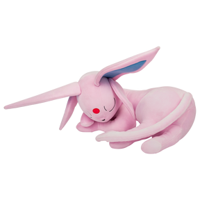 Pokémon Sleeping Espeon – sovende bamse, ca. 45 cm