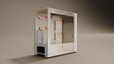 HAVN BF 360 – White Mid Tower kabinet med høj airflow og minimalistisk design HAVN