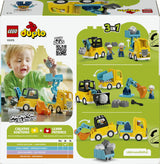LEGO - DUPLO Town - 3 in 1 Construction Vehicles (10475) LEGO