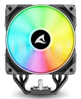 Sharkoon A50 RGB Black 230W TDP 5-Heatpipe 120mm PWM FDB ARGB CPU Air Cooler Sharkoon